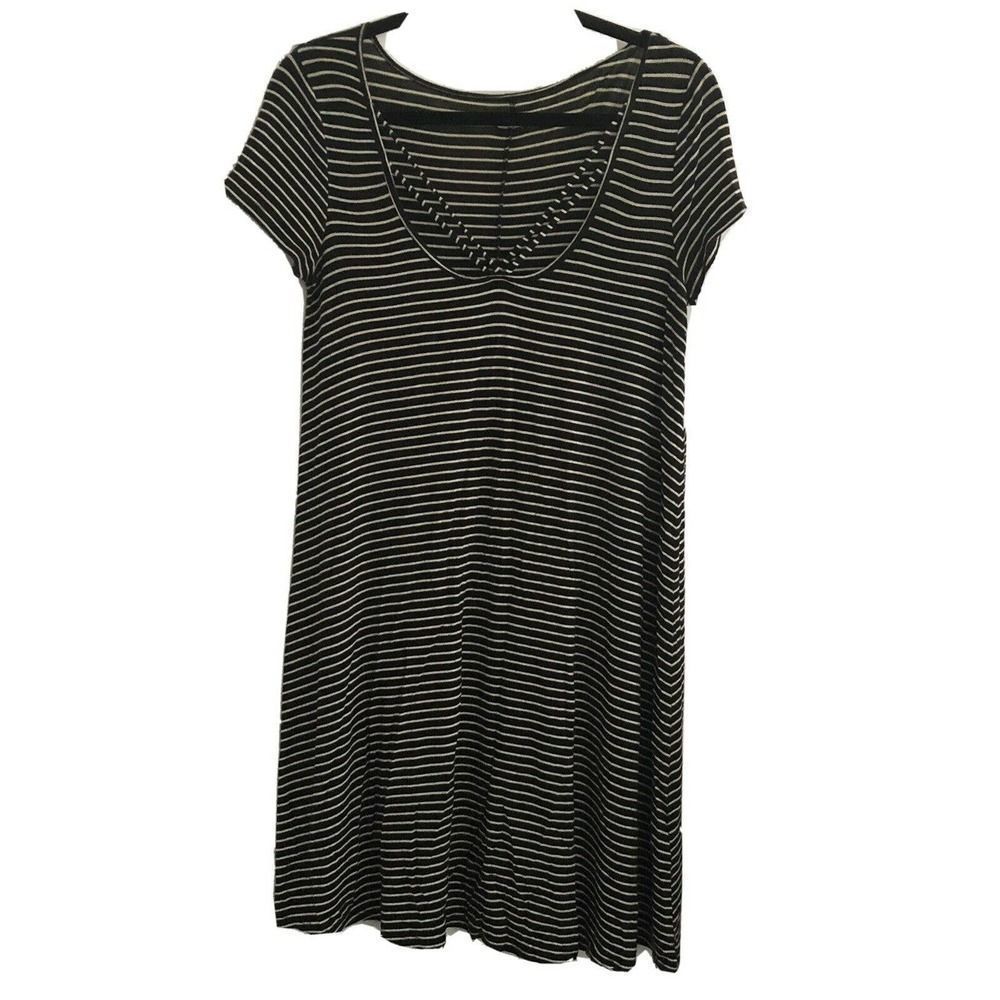 Hollister Dress Size S Summer Black White Stripe